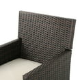 thumbnail image 2 of Emanuel Outdoor Wicker Dining Chairs with Cushions, Set of 4, Multibrown, Light Brown, 2 of 4