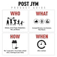 thumbnail image 4 of Post JYM Active Matrix - Post-Workout with BCAA's, Glutamine, Creatine HCL, Beta-Alanine, and More | JYM Supplement Science | Rainbow Sherbert Flavor, 30 Servings, 21.2 oz., 4 of 5