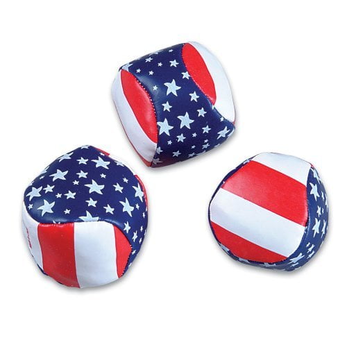2 STARS AND STRIPES FOOTBAG