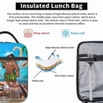 thumbnail image 4 of Moana Sac à Lunch Isotherme Grande Capacité Sac à Lunch Réutilisable pour Travail Bureau Pique-Nique, 4 of 6