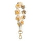 thumbnail image 1 of Llavero con muñequera Llavero tejido Exquisito llavero Pulsera Cordón Cordón para teléfono móvil Cadena de flores Tejido a mano Decoración de alta gama, 1 of 6