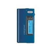 Creative ZEN Nano - Digital player - 512 MB - dark blue