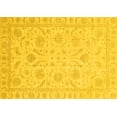 thumbnail image 1 of Ahgly Company Indoor Rectangle Oriental Yellow Traditional Area Rugs, 5' x 8', 1 of 4