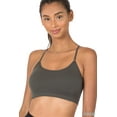 thumbnail image 1 of TheLovely Women & Plus Seamless Bralette Cross-Back Padded Sports Bras with Adjustable Strap, 1 of 4