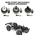 thumbnail image 2 of Wweixi Aluminum Alloy 1/10 Differential Gear 2pcs Durable Use Rc Differential Gear For AXIAL SCX10 RC Car Part RC Car Accessories Titanium, 2 of 6