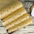 thumbnail image 3 of Nvzi Air Fryer Liners Disposable 200pcs Air Fryer Parchment Paper Liners for Grill Accessories Perforated Rectangle Airfryer Liner Sheets(Khaki A), 3 of 3