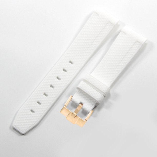 Correa de caucho tejida de 20 mm con estilo de decoración de reloj multifuncional y correa reemplazable