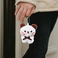 thumbnail image 4 of Stuffed Animal Keychain,Bubu and Dudu Bears Stuffed Animals with Chains Decorations, Cute Cartoon Figurine Keychain Decor for Backpacks, Desks, Home,Birthday Day Gifts(A), 4 of 5