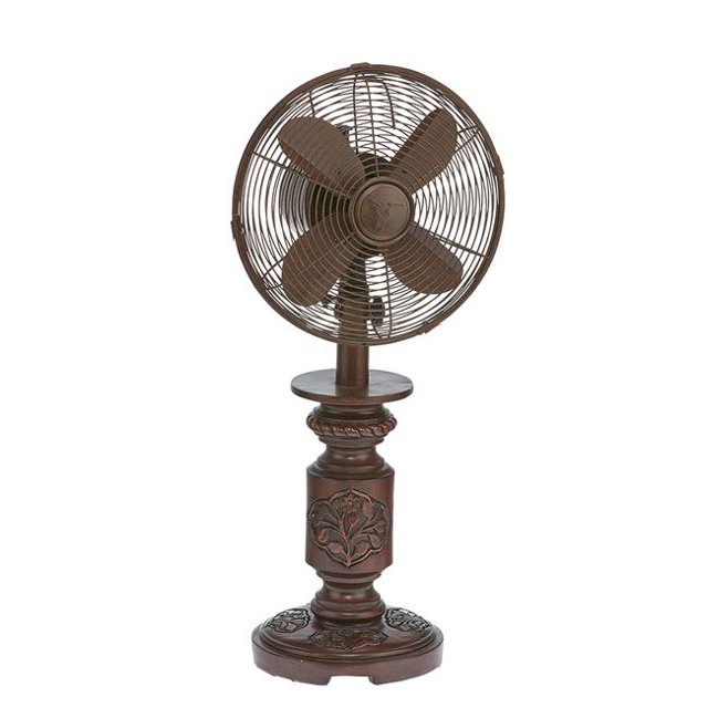 DecoBREEZE Ventilateur de Table Oscillant 3 Vitesses Circulateur d'Air, 10 Po, Mila