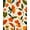 Orange, Pattern 3, variant on ODIKA 4' x 6' Machine Washable Non-Slip Area Rug, Botanical Bee High Traffic Rug, Pink, 277022