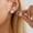 Style2-Silver, variant on Gold Hoop Earrings for Women, Cubic Zirconia Huggie Earrings Dainty Hypoallergenic Waterproof Hoops Earring Set Lightweight Trendy Jewelry Gifts for Women