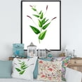 thumbnail image 2 of Designart 'Ancient London Plants VII' Traditional Framed Canvas Wall Art Print, 2 of 5