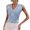 Blue, variant on Utoimkio Summer Sweaters for Women 2023 Sleeveless V Neck Loose Sweaters Vest Floral Print Knitted Outwear Jumper Tops