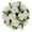 White, variant on Silk Flower Balls for Centerpieces 2 Pack White Roses Artificial Floral Arrangement for Wedding Decoration