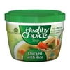 Healthy Choice Chicken with Rice Soup, 14 Ounce Microwaveable Bowl