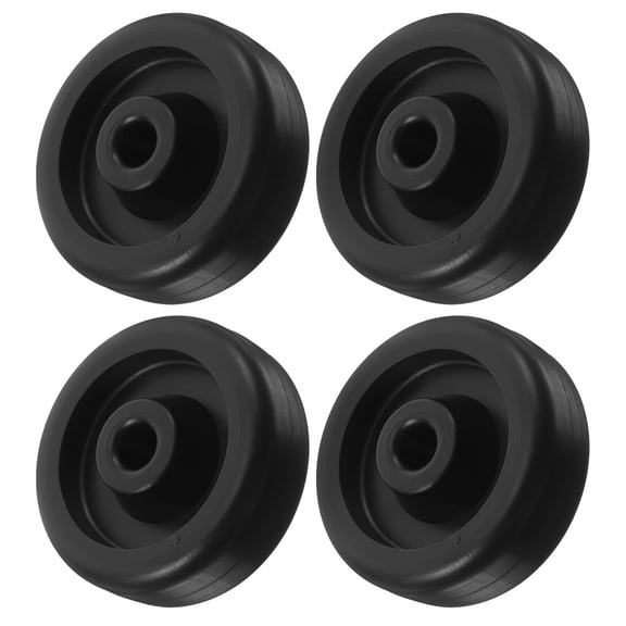 MLINS 4pcs Gym Replacement Wheels Rollers Pulley Universal Roller For Treadmill And Bike Flexible For Home Gym And Sports Enthusiasts