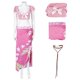 thumbnail image 3 of Traje de baño de Aerith de Final Fantasy 7, disfraz de Cosplay para mujeres y niñas, traje de baño de dos piezas, conjunto de bikini, traje de Halloween, 3 of 5