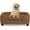 Brown, variant on PRZL 25-Inch Modern Pet Sofa with PU Scratch-Resistant Fabric and Adjustable Legs, Elevated Dog Couch for Small and Medium Dogs, Comfortable Dog Sofa Bed
