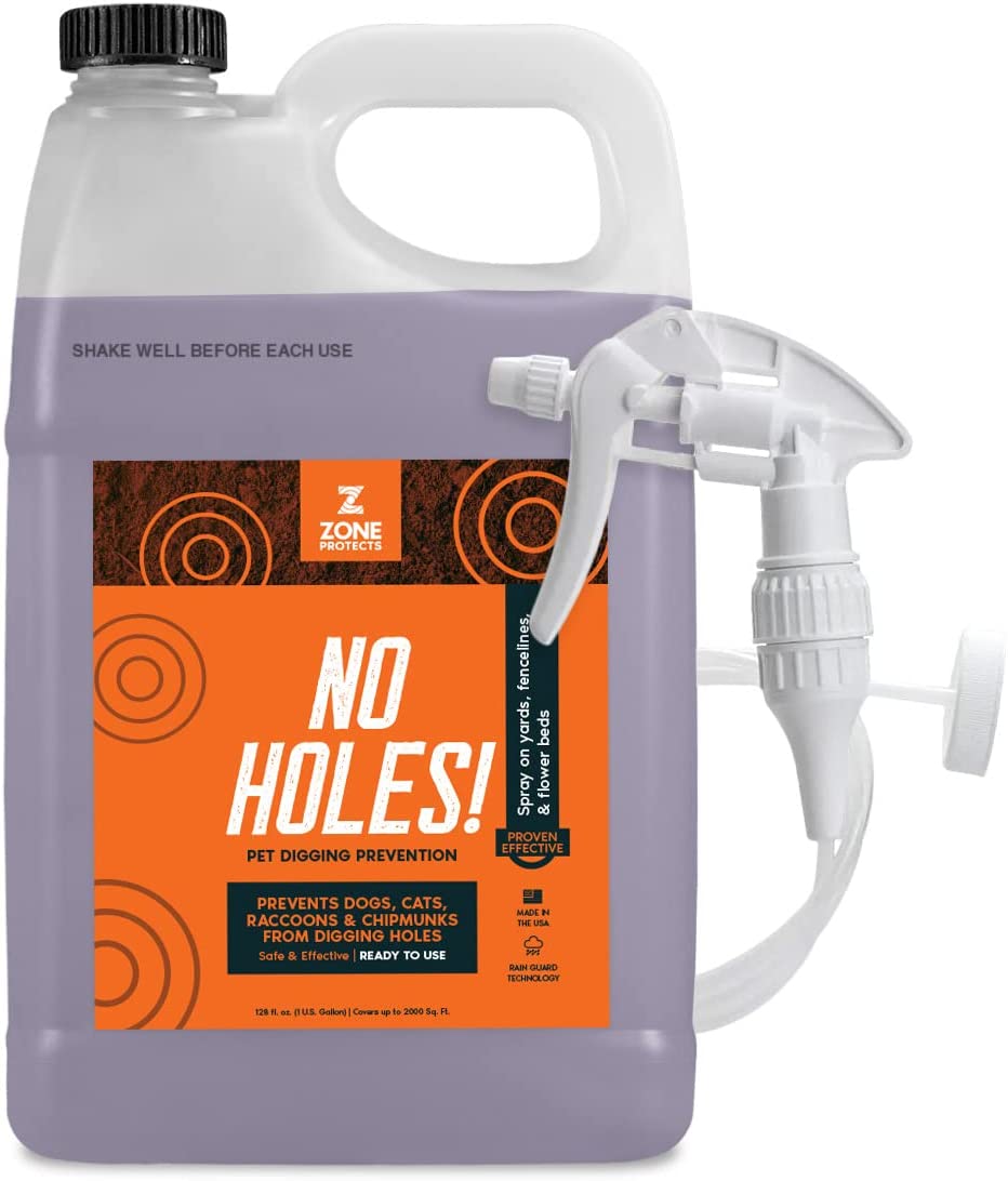 Digging Dog Prevention Gallon/Trigger Sprayer. Stop Dogs from Digging