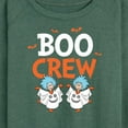 thumbnail image 3 of Dr. Seuss - Boo Crew Thing 1 and Thing 2 - Women's Lightweight French Terry Long Sleeve Shirt, 3 of 6