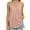 #2 Pink, variant on IWEMEK Women Tank Tops Sleeveless Side Slit Tunic Top Comfortable Eyelet Chic Shirts Green Loose Casual Blouse 2025