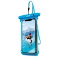 thumbnail image 1 of Universal Protector For Drift Diving Surfing Mobile Phone Cover Waterproof Phone Case Swimming Dry Bag Phone Pouch BLUE, 1 of 5