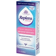 4 Pack - Replens Silky Smooth Personal Lubricant 2.7 oz (80 mL) Each