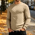 thumbnail image 2 of Vetsdori Mens Long Sleeve Shirts Knit Comfy Pullover Sport Winter Stylish Crew Neck Tshirts for Men Casual, 2 of 6
