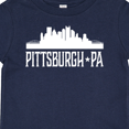 thumbnail image 4 of Inktastic Pittsburgh Pennsylvania Skyline PA Cities Boys or Girls Baby T-Shirt, 4 of 5