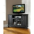thumbnail image 2 of Crosley Cambridge 48" Corner TV Stand in Black, 2 of 5
