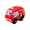 Red, variant on Soft Plush Fire Truck Child Toy And Keychain, Mini Doll Car Charm For Backpack Or Bag, Adorable Stuffed Vehicle Pendant For Boys (Red)