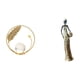 thumbnail image 1 of Estatua de bola de cristal,Estatuas de bolas de cristal para decoración del hogar,escritorio,interior,Figura de escritorio,Figuras africanas de arte,artesanías,escritorio, 1 of 8