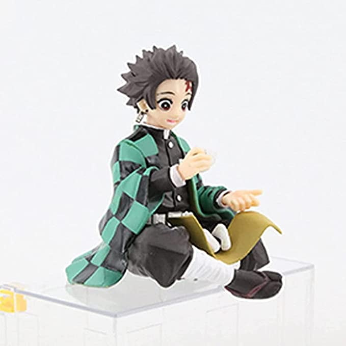 Demon Slayer: Kimetsu no Yaiba Agatsuma Zenitsu Eat Rice Balls Figure  Statue