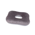 thumbnail image 4 of Cojín de para dolor de espalda, suave, transpirable, portátil, resistente, cómodo para oficina, hogar, viajes largos, coche, sofá. Café, 4 of 8