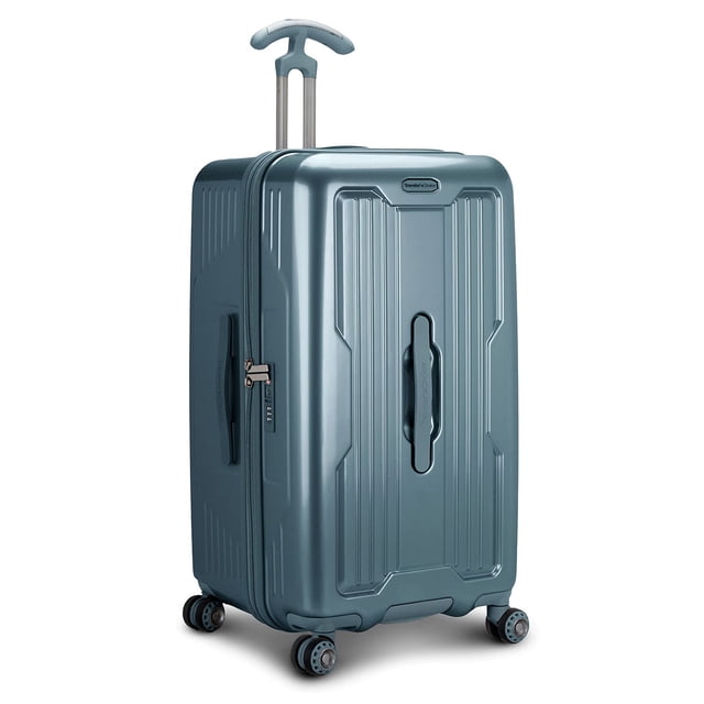 Baúl mediano Luggage Traveler's Choice Ultimax II 26, color verde azulado