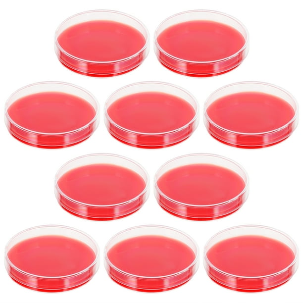 Homemaxs Agar Petri Plates Dishes Medium Plate Culture Sterile