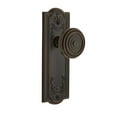 thumbnail image 5 of Grandeur Parsol_Psg_238 Parthenon Solid Brass Rose Passage Door Knob Set - Nickel, 5 of 6