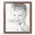 thumbnail image 2 of ArtToFrames 19x22 inch Real Reclaimed Light Brown Barnwood Picture Frame, Brown Wood Poster Frame (4813), 2 of 8