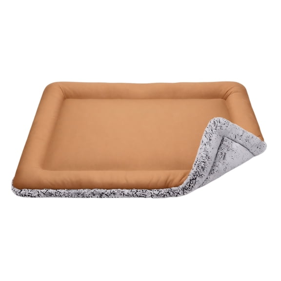 Crate Mat Reversible Soft Dog Sleeping Pad, Cozy Breathable Pet Liner for Medium Small Dogs and Cats, Durable Pet Mat, Practical New Puppy Gift and Pet Accessories for Indoor