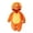 Orange, variant on JIAYUE Baby Hooded Jumpsuit Cozy Fuzzy Cute Dinosaur Design Romper Long Sleeve Zip-Up Clothes for Fall Festival Gathering
