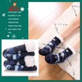 thumbnail image 5 of Minzimin Kids Boys Girls Fuzzy Slipper Socks Soft Warm Thick Fleece lined Christmas Stockings For Child Toddler Winter Home Socks, 5 of 6