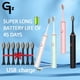 thumbnail image 4 of Nuevo cepillo de dientes eléctrico sónico N100 2024 para adultos, temporizador, 6 modos, cargador USB, cepillos de dientes recargables, juego de cabezales de repuesto, 4 of 5