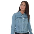 thumbnail image 4 of Women's Vero Moda Hot Soya Denim Jacket in Blue, 4 of 5