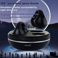 thumbnail image 5 of Bluetooth TWS Earphone Portable Noise Canceling Earphone Purple, 5 of 5