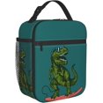 thumbnail image 2 of Dinosaur Reusable Lunch Box Insulated LunchBox Cooler Lunch Bag, 2 of 6
