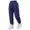 Navy, variant on Edvintorg 3-10 Years Boys Sweatpants Winter Thick Velvet Warm Cotton Casual Elastic Waist Down Pants with Pocket Outdoor Boys Athletic Pants