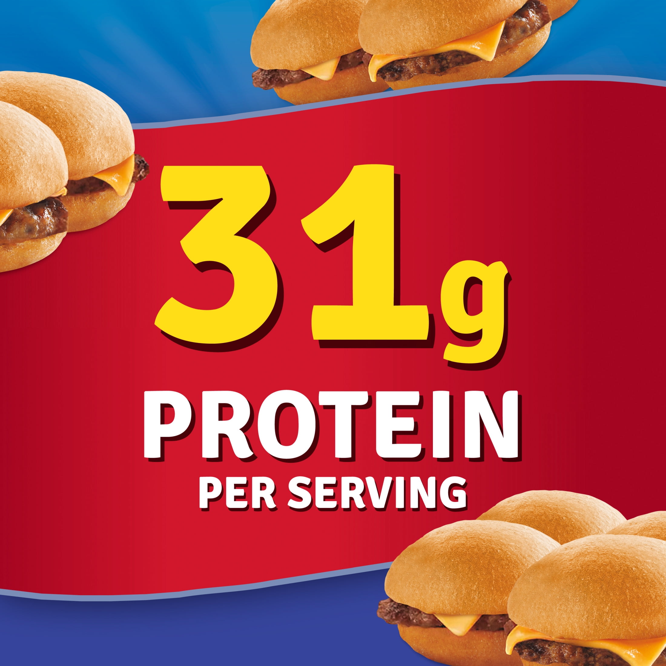 State Fair Cheeseburger Sliders, Fully Cooked, 4 Count, 9.76 oz (Frozen)