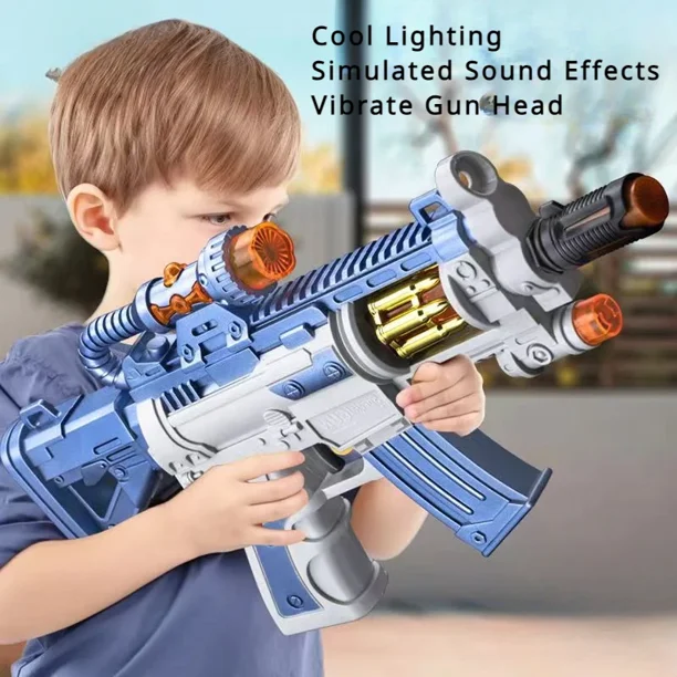 Electric Sound and Light Toy Gun LED Non-firing AK47 Pistol