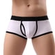 thumbnail image 4 of Calzoncillos De Hombre, Ropa Interior, Calzoncillos Para Hombre, Calzoncillos Sólidos Con Bolsa, Pantalones Cortos De Algodón Transpirable, Ropa Interior Para Hombre, 4 of 5