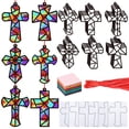 thumbnail image 1 of Kit de manualidades Sinload Religious Cross Crafts con papel de seda, 1 of 6